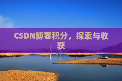 CSDN博客积分，探索与收获